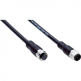 Соединительный кабель SICK 2087577 M12 5-контактный (штекер) / M12 17-контактный (розетка) PUR 5 м 437475