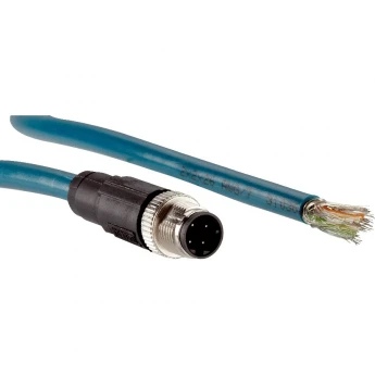 Кабель Ethernet SICK STL-1204-G05ME90 M12 D-кодированный 5 м 438048