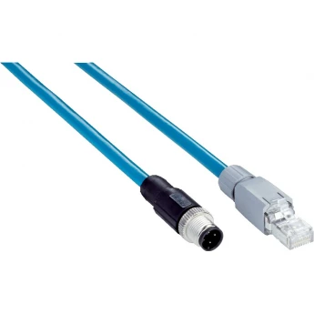 Соединительный кабель Ethernet M12–RJ45 экранированный SICK 6050201 438119