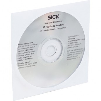 CD-ROM с руководствами и ПО SICK 2029112 440092